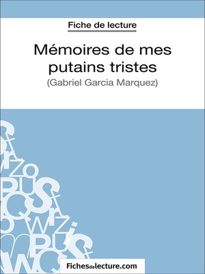 cover image of Mémoires de mes putains tristes